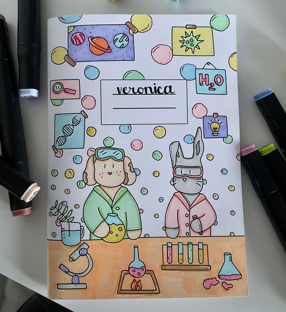 SEŠIT CHEMICKÁ LABORATOŘ - s omalovánkou